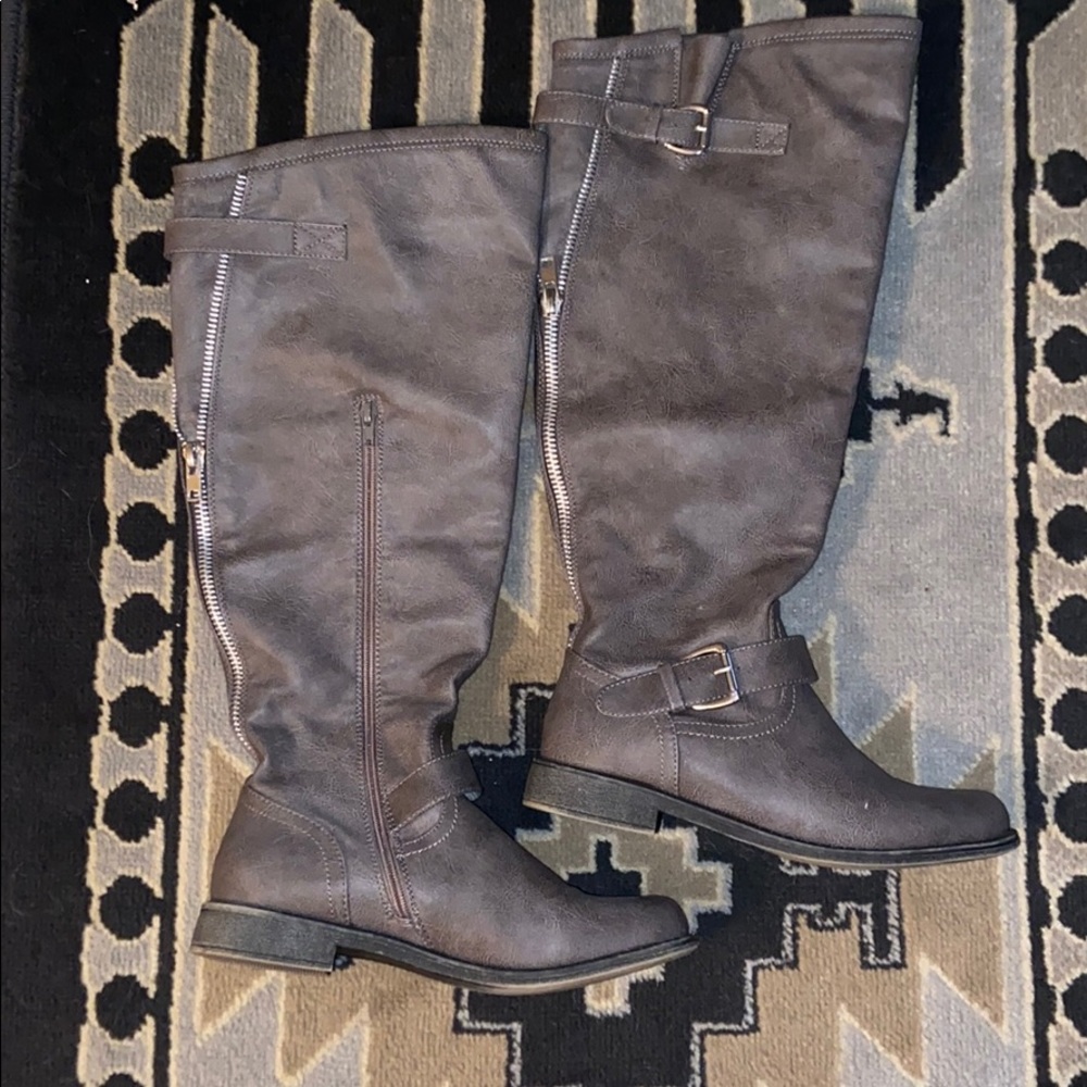 JustFab knee high boots